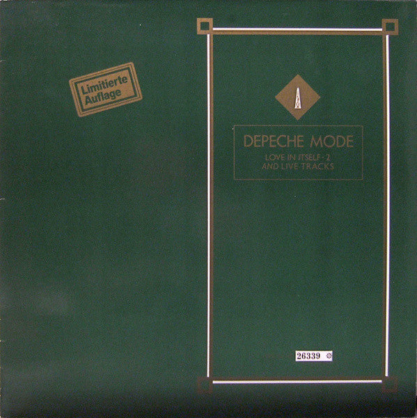 Depeche Mode – Love In Itself · 2 And Live Tracks (VG+) BOX36