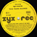 This Year's Blonde – Who's That Mix (Jack It Up) (EX, FUNDA VG+) BOX16