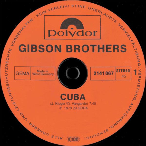 Gibson Brothers – Cuba (VG+) BOX11