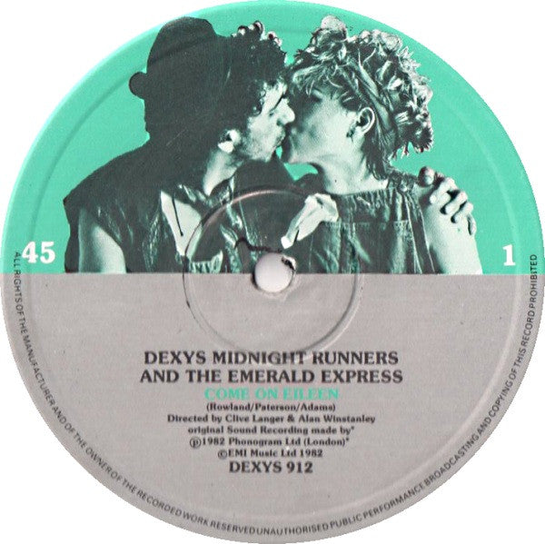 Dexys Midnight Runners & The Emerald Express – Come On Eileen (VG+) BOX8