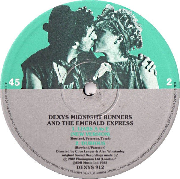 Dexys Midnight Runners & The Emerald Express – Come On Eileen (VG+) BOX8