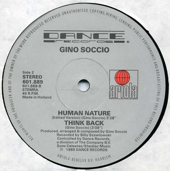 Gino Soccio – Human Nature (Remix) (VG+, FUNDA NM) BOX8
