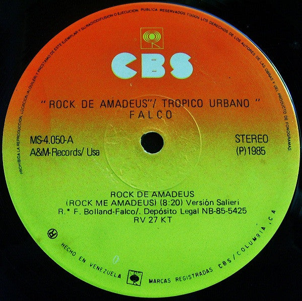 Falco – Rock Me Amadeus (NM, FUNDA EX) BOX23
