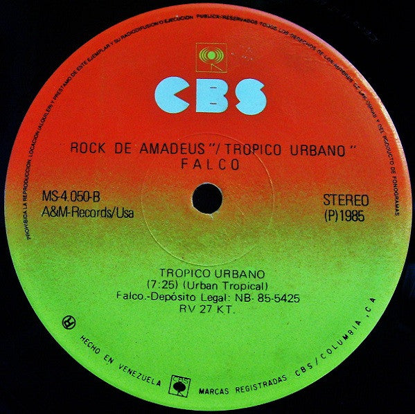 Falco – Rock Me Amadeus (NM, FUNDA EX) BOX23
