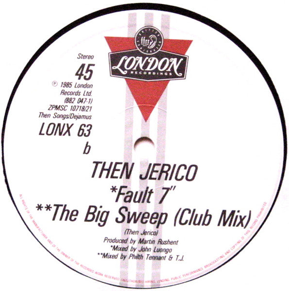 Then Jerico – Fault (VG+) BOXE2