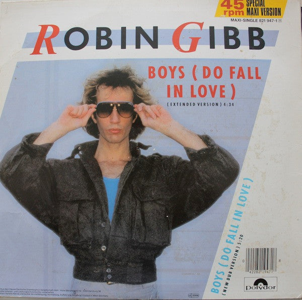 Robin Gibb – Boys (Do Fall In Love) (NM) BOX5