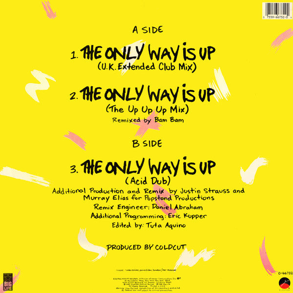 Yazz And The Plastic Population – The Only Way Is Up (EX, Funda VG+) BOX34