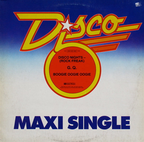 G.Q. – Disco Nights (Rock Freak) / Boogie Oogie Oogie (NM, FUNDA VG+) BOX11