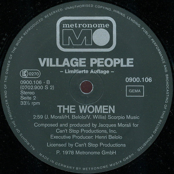 Village People – Y.M.C.A. (NM) BOX29