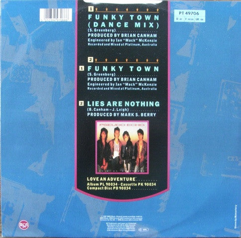 Pseudo Echo – Funky Town (EX) BOX12