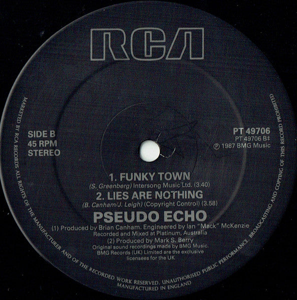 Pseudo Echo – Funky Town (EX) BOX12
