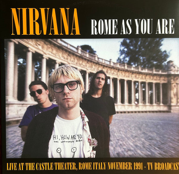 Nirvana – Rome As You Are (Live At The Castle Theatre, Rome, Italy, November 1991 TV Broadcast) (NUEVO, SELLADO) BOXV24