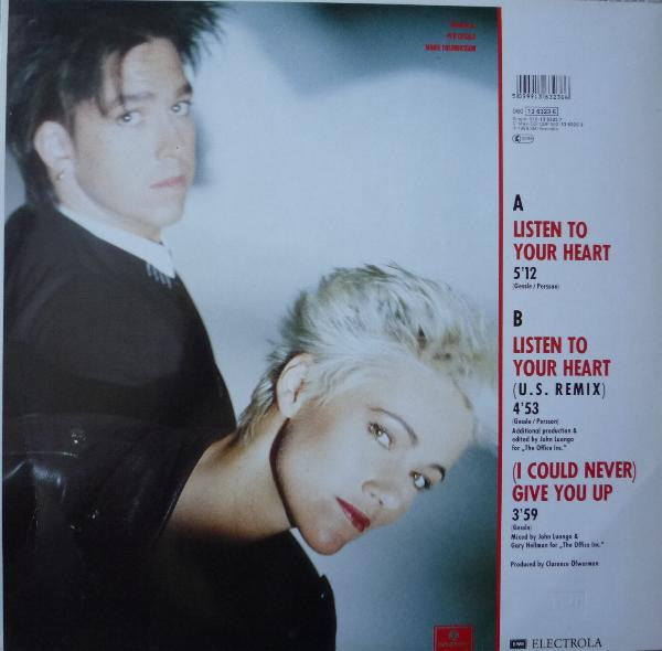 Roxette – Listen To Your Heart (VG+,FUNDA NM) BOX22