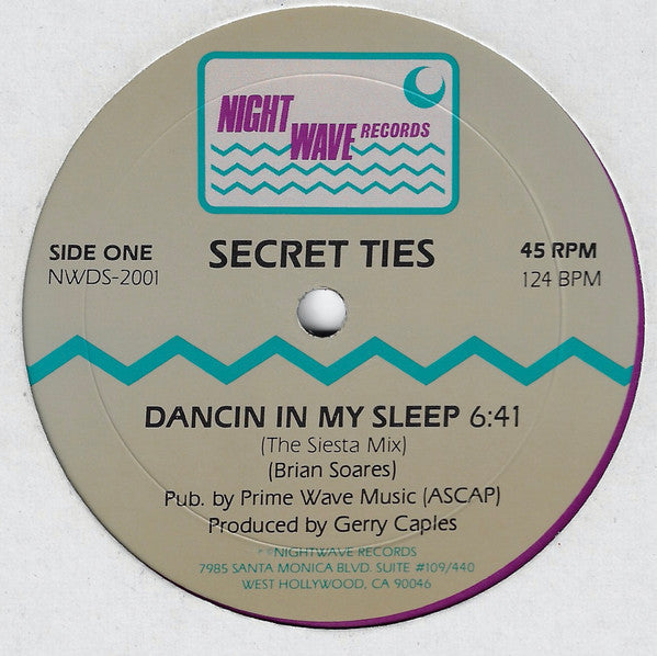 Secret Ties – Dancin In My Sleep (VG+ FUNDA NM GENERICA) BOX 18