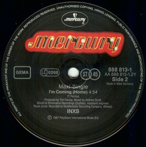 INXS – Need You Tonight / Mediate (VG+) BOX26