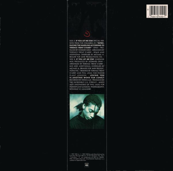 Terence Trent D'Arby – If You Let Me Stay (EX) BOX24