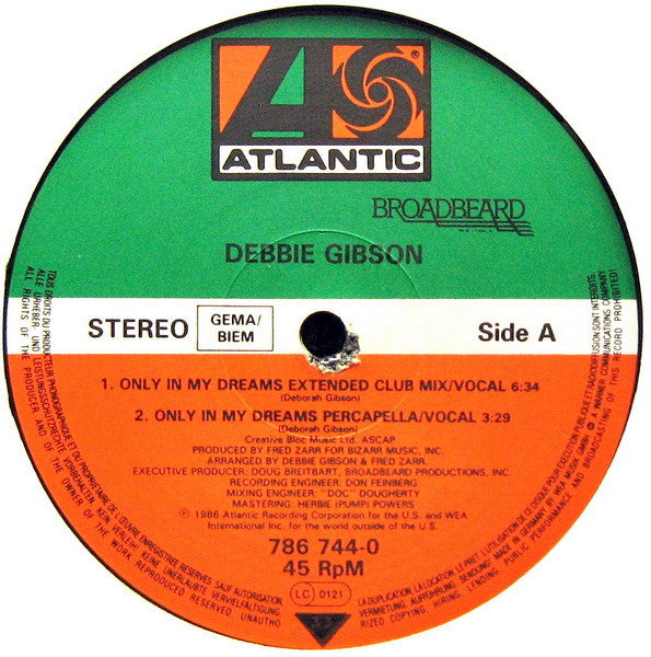 Debbie Gibson – Only In My Dreams (EX) BOX12