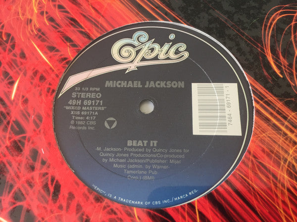 Michael Jackson – Beat It / Working Day & Night (NM, FUNDA EX) BOX5