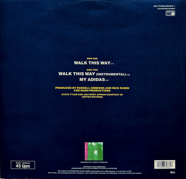 Run DMC – Walk This Way (NM, FUNDA VG+) BOX8