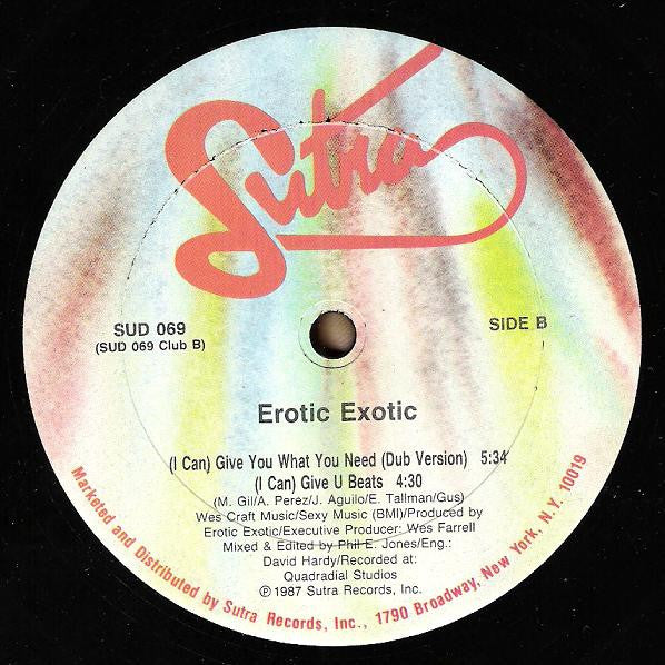 Erotic Exotic – (I Can) Give You What You Need (NM, FUNDA VG+) BOX1