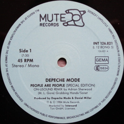 Depeche Mode – People Are People (ON-USound Remix By Adrian Sherwood) (NM, FUNDA VG+) BOX2