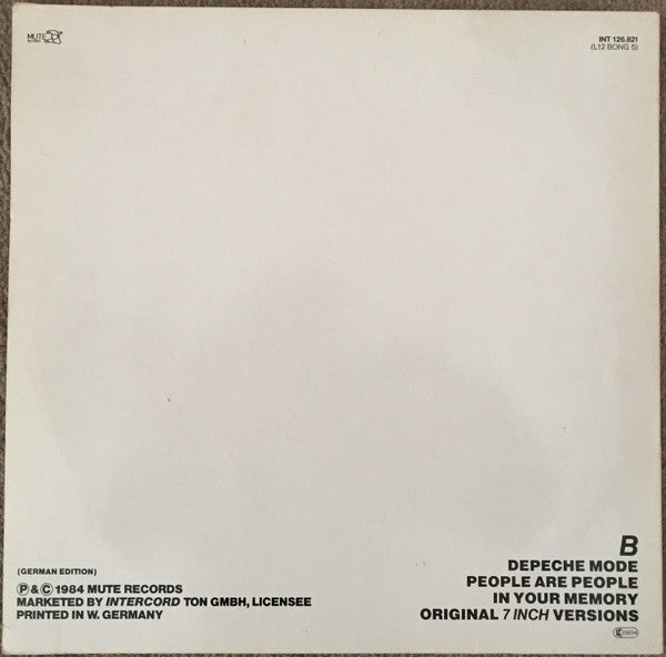 Depeche Mode – People Are People (ON-USound Remix By Adrian Sherwood) (NM, FUNDA VG+) BOX2