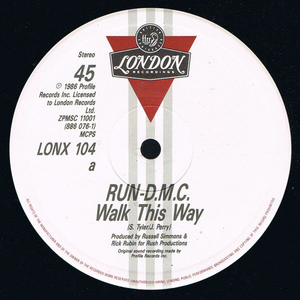 RUN DMC – Walk This Way (VG+) BOX14