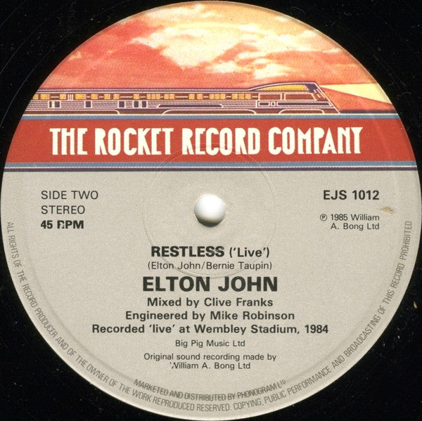 Elton John – Wrap Her Up (EX) BOX11