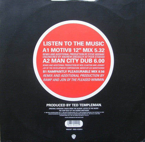 The Doobie Brothers – Listen To The Music (EX) BOX25