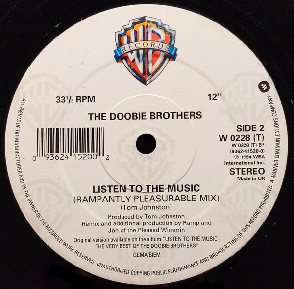 The Doobie Brothers – Listen To The Music (EX) BOX25