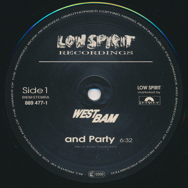 WestBam – And Party (EX) BOX36