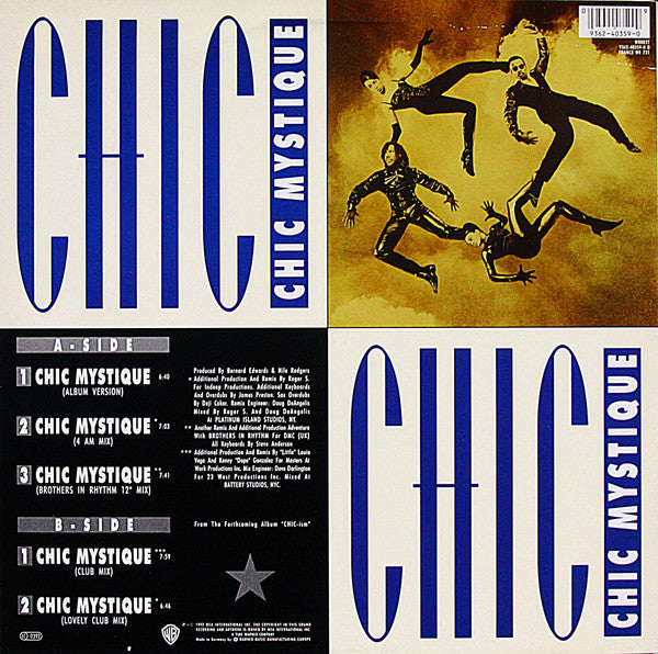 Chic – Chic Mystique (NM, FUNDA VG+) BOX9
