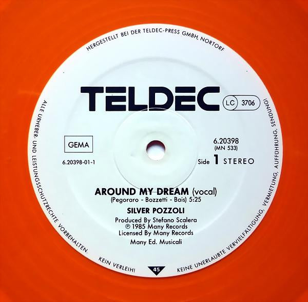 Silver Pozzoli  – Around My Dream (NM,DISCO NARANJO, FUNDA VG+) BOX31
