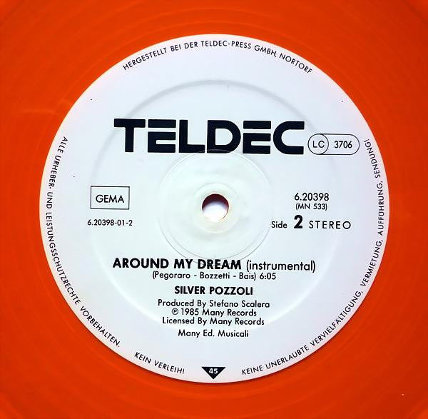 Silver Pozzoli  – Around My Dream (NM,DISCO NARANJO, FUNDA VG+) BOX31