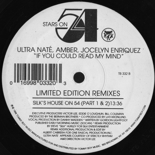 Stars On 54 – If You Could Read My Mind (Limited Edition Remixes) (VG+) BOX32