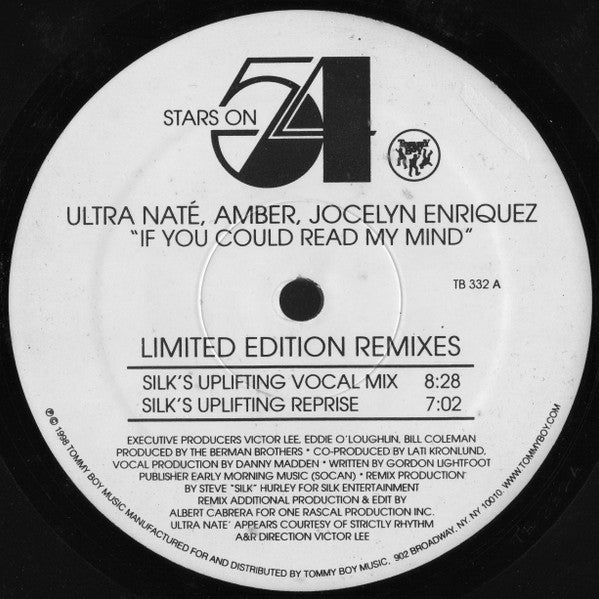 Stars On 54 – If You Could Read My Mind (Limited Edition Remixes) (VG+) BOX32