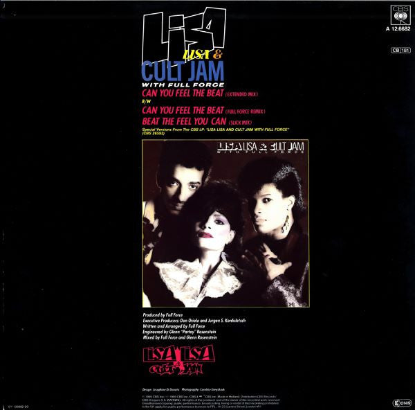 Lisa Lisa & Cult Jam With Full Force – Can You Feel The Beat (NM, FUNDA VG+) BOX9