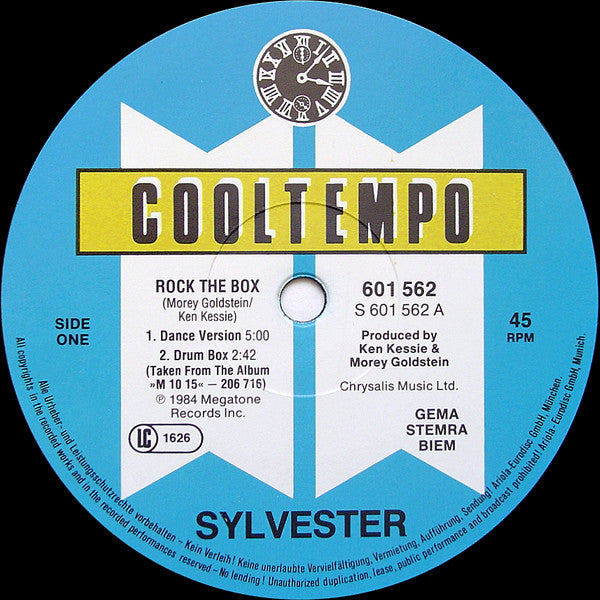 Sylvester – Rock The Box (NM) BOX30