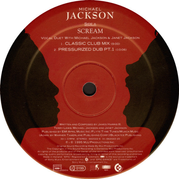 Michael Jackson – Scream (MINT, SELLADO DE ÉPOCA) BOX9