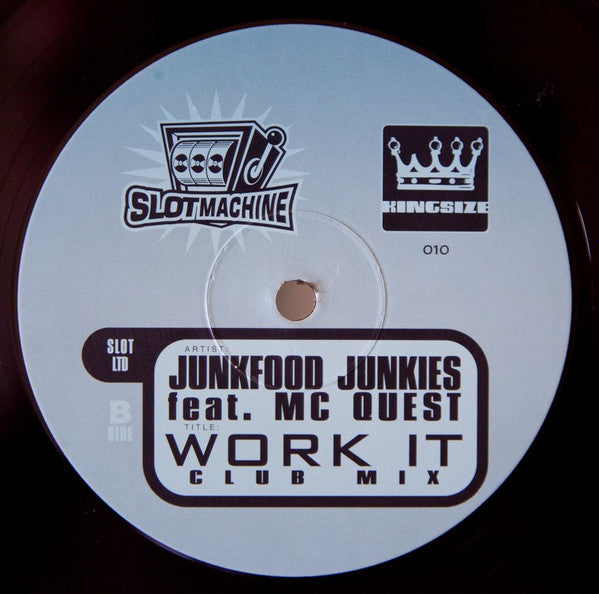 Junkfood Junkies Feat. MC Quest – Work It (NM, FUNDA GENÉRICA) BOX29