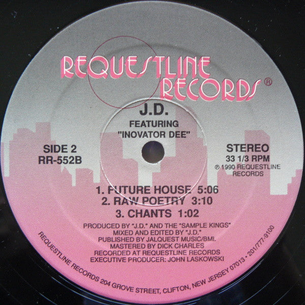 J.D.  Featuring Inovator Dee – Poetry House Style (MINT, SELLADO) BOXE1