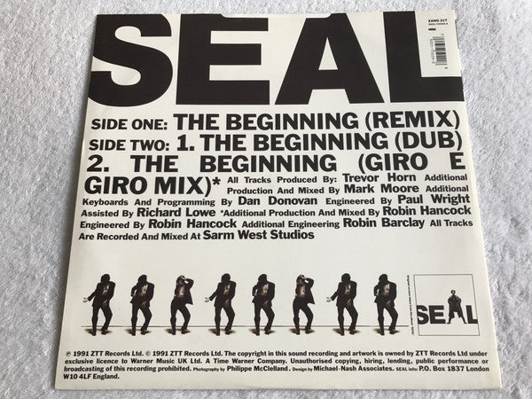 Seal – The Beginning (The Mark Moore Remix) (VG+) BOX5