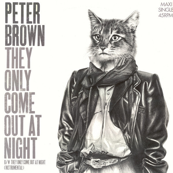 Peter Brown – They Only Come Out At Night (VG+) BOX17