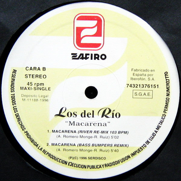 Los Del Rio – Macarena (NM) BOX18