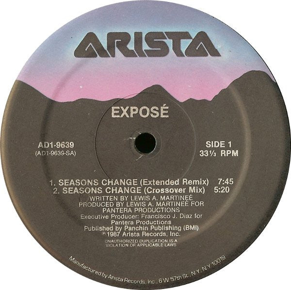 Exposé – Seasons Change (EX, INCLUYE MEGAMIX) BOX20