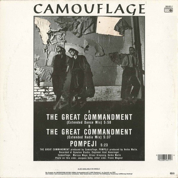 Camouflage – The Great Commandment (NM) BOX4