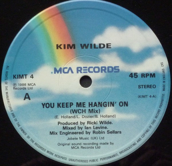 Kim Wilde – You Keep Me Hangin' On (Extended Mix) (NM) BOX30
