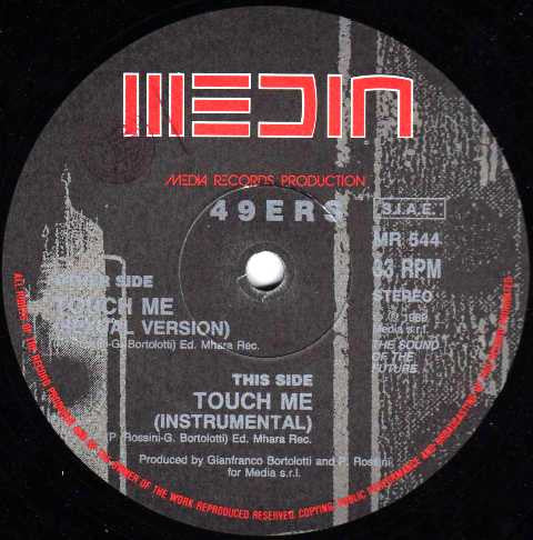 49ers – Touch Me (VG+, FUNDA GENÉRICA BLANCA) BOX11
