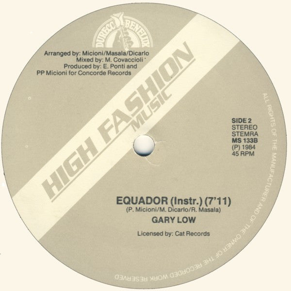 Gary Low – La Colegiala / Equador (NM) BOX21
