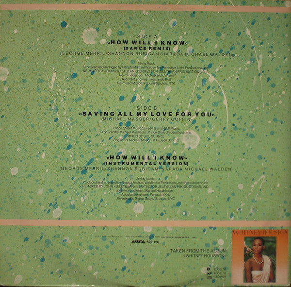 Whitney* – How Will I Know (VG+, FUNDA NM) BOX27